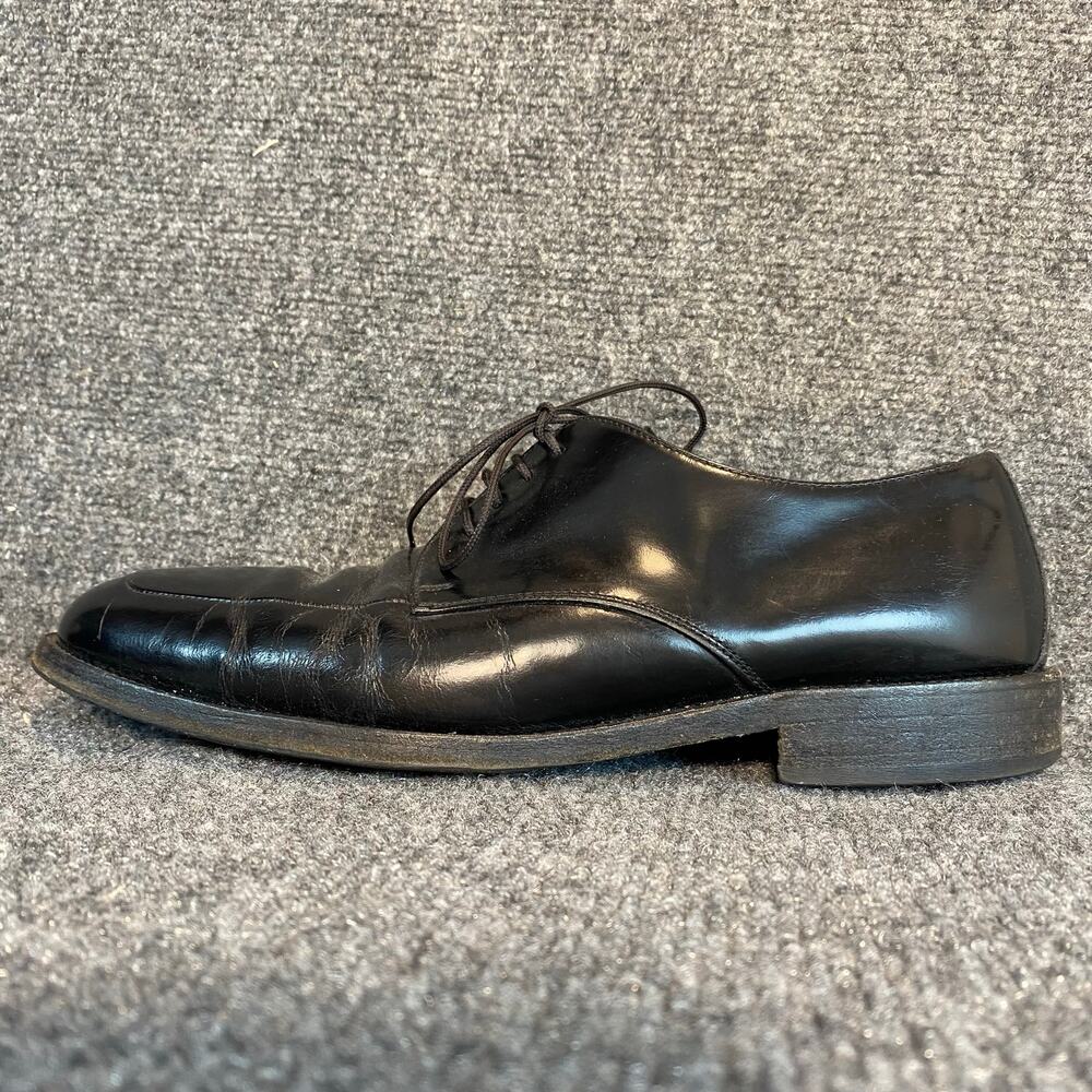 To Boot New York Adam Derrick Mens 10 Black Leather Oxford Dress Shoes $450 msrp